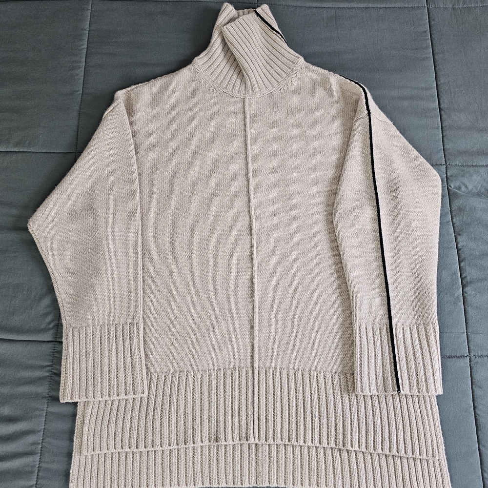 PETER DO Tattoo Cashmere Turtleneck Sweater SS21 Knit